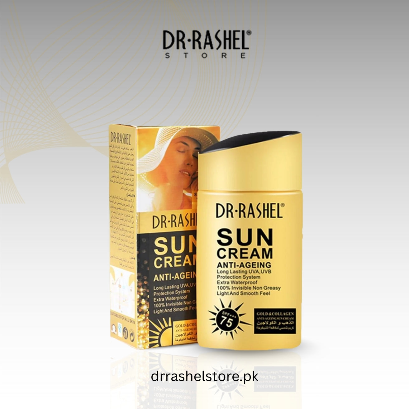 DR RASHEL Anti-Aging & Collagen Sun Cream, 80g