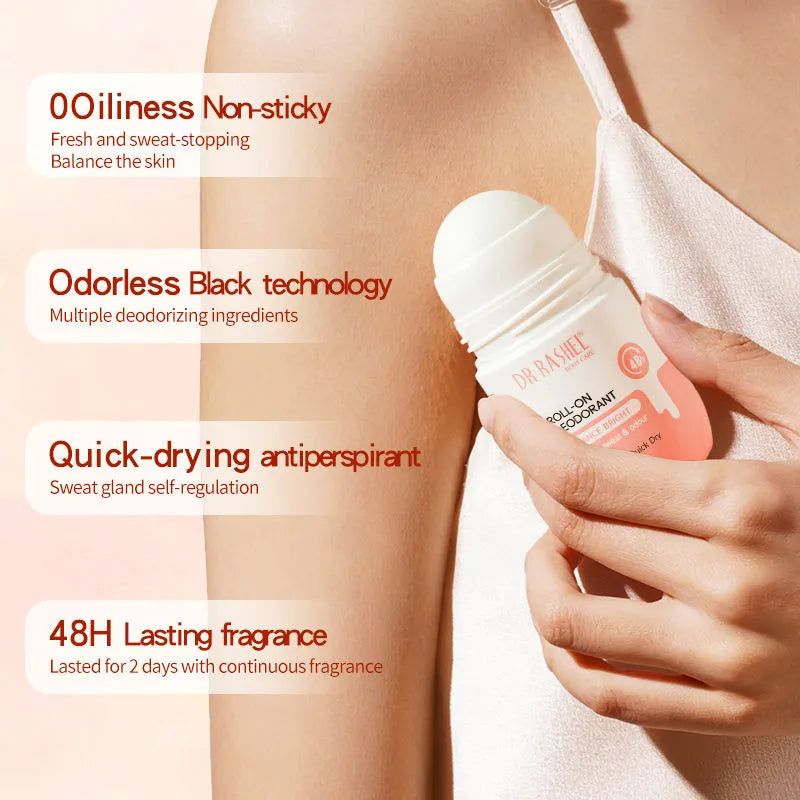 Dr. Rashel Advance Bright Roll-On Deodorant 48H Protection - 50ml