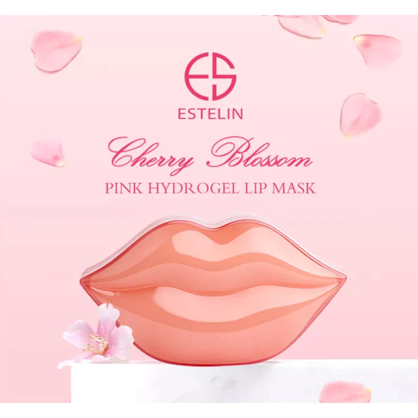 Cherry Blossom Pink Hydrogel Lip Mask Care Set Estelin Dr Rashel