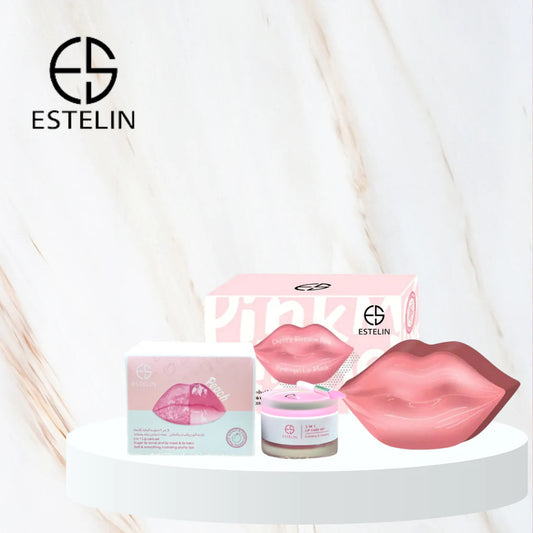 Cherry Blossom Pink Hydrogel Lip Mask Care Set Estelin Dr Rashel 1