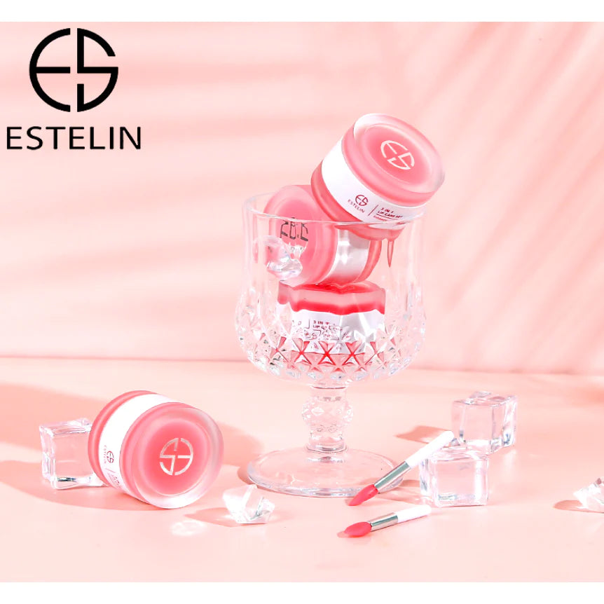Cherry Blossom Pink Hydrogel Lip Mask Care Set Estelin Dr Rashel 2