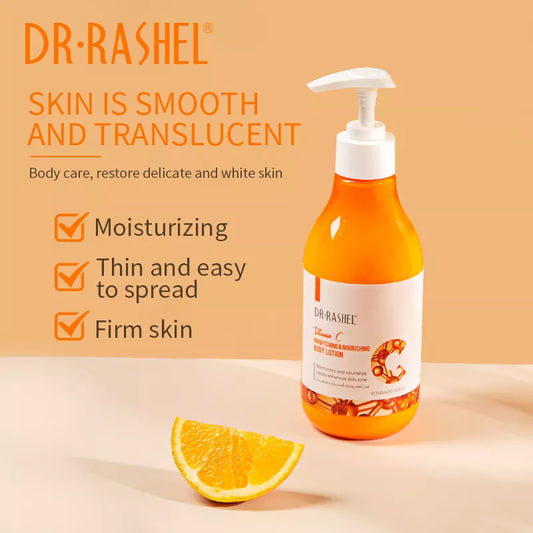 Dr Rashel Vitamin C Brightening Nourishing Body Lotion 3