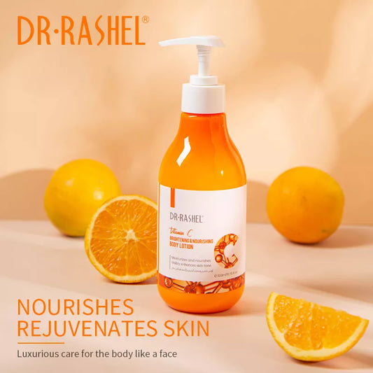 Dr Rashel Vitamin C Brightening Nourishing Body Lotion 4