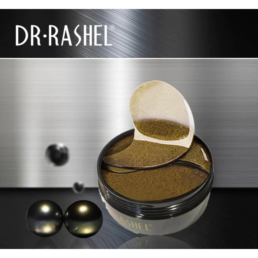 Gold Black Pearl Eye Mask For Youthful Skin 60pcs Dr Rashel 1