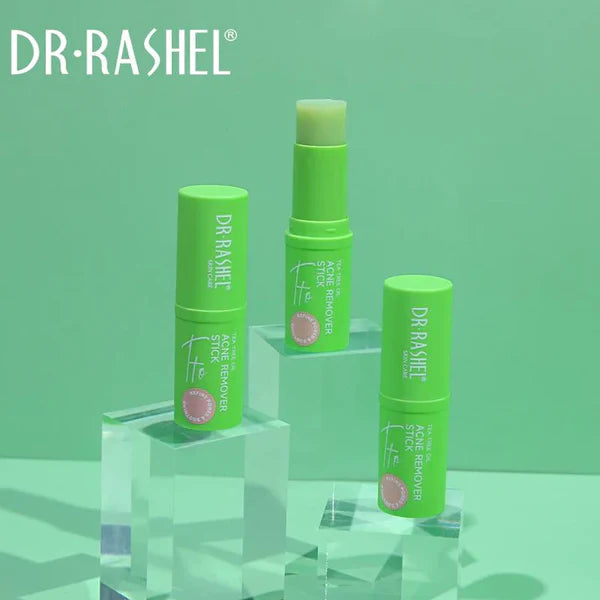 Green DR.RASHEL skincare products.