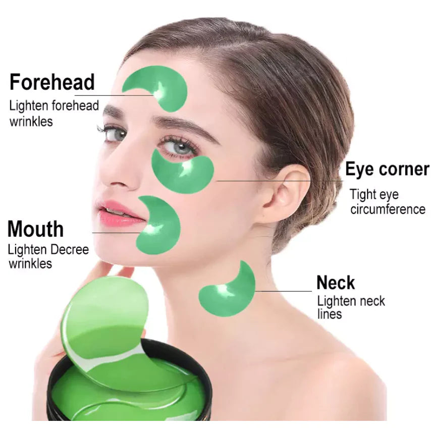 Marine Algae Hydrogel Eye Mask 60pcs Reduce Dark Circles Dr Rashel