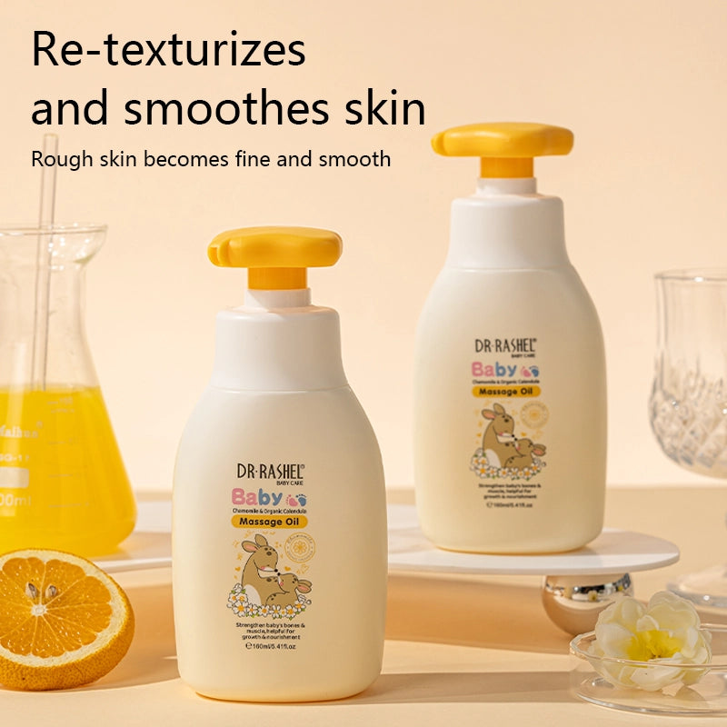 Dr.Rashel Almond oil and Vitamin E Baby massage oil 160ml