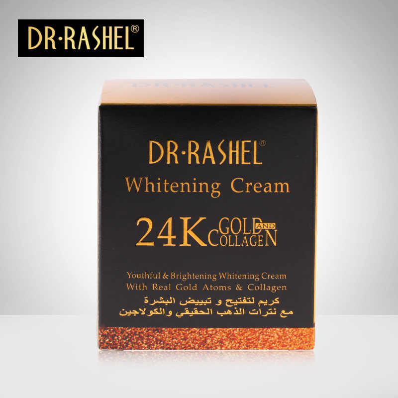 24K Gold Collagen Day Cream for Whitening Dr Rashel 1