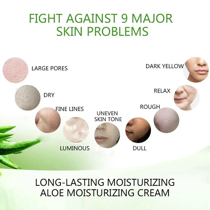 Aloe Vera 3 in 1 Moisture Cream for Hydrated Soft Skin Dr Rashel