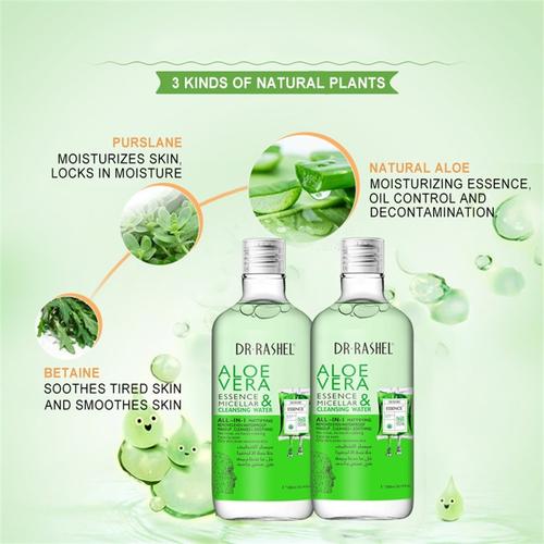 Aloe Vera Essence Cleansing Water Revitalize Your Skin Dr Rashel