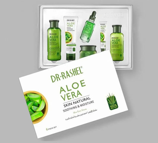 Aloe Vera Skincare Set 6 Pcs Hydrate Soothe Dr Rashel 1