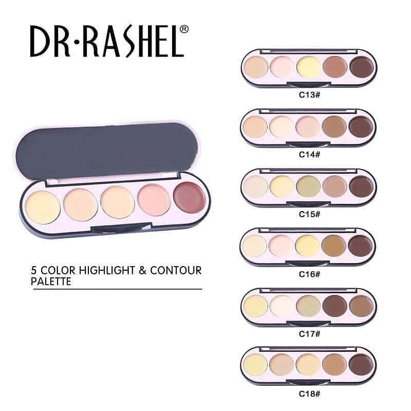 Buy-Multiple-Color-Highlight-Contour-Palette-Makeup-Dr-Rashel
