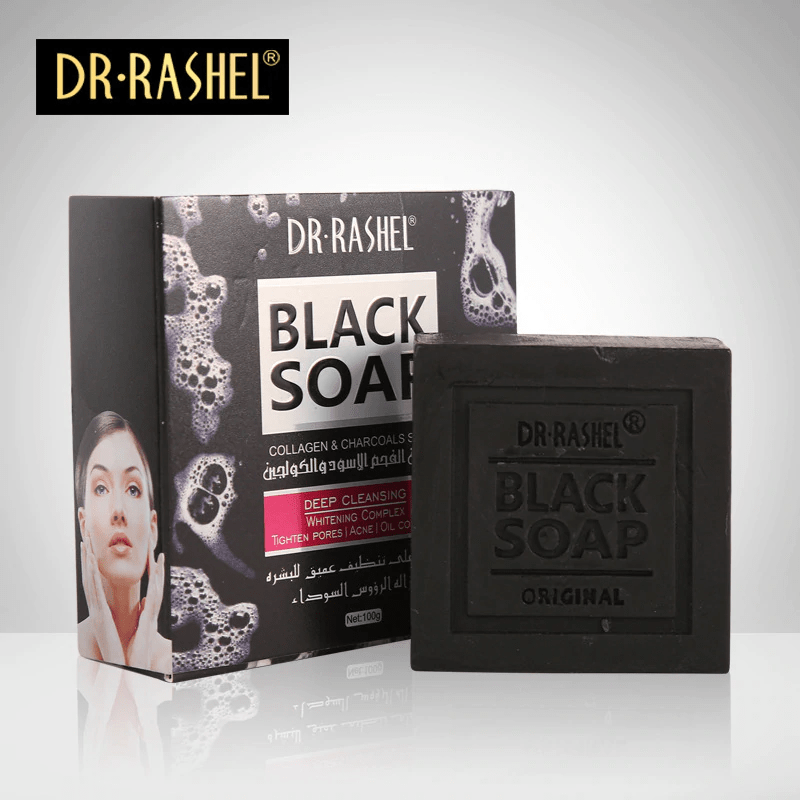 Charcoal Black Soap Whitening Oil Control Dr Rashel 1