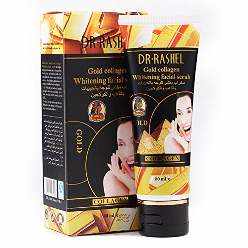 DR RASHEL Gold Collagen Whitening Facial Scrub 80ml 1