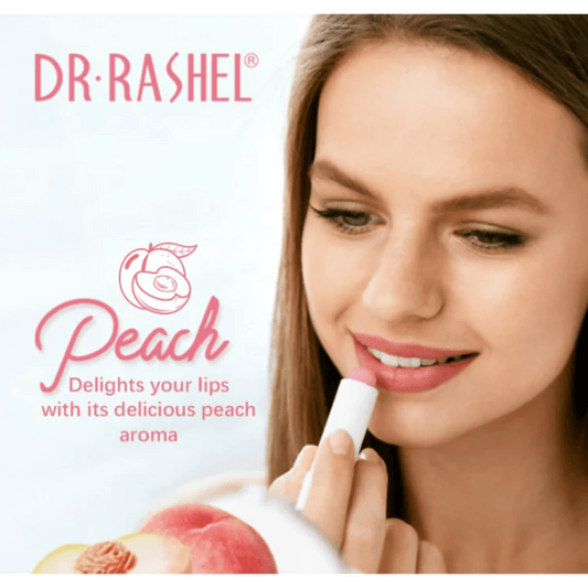 DR RASHEL Lip Balm Series Plumping Hydrating Lips Peach 3g