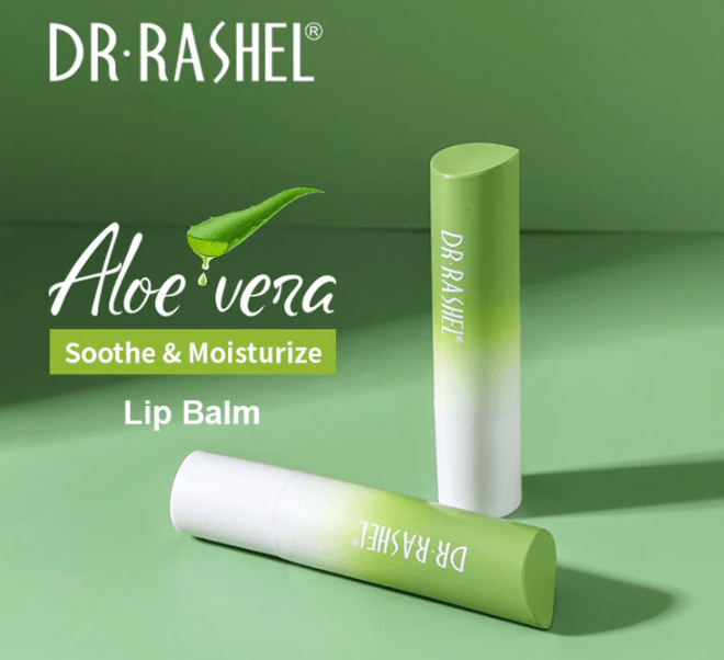 DR RASHEL Lip Balm Series Soothe and Moisturizing Lips Aloe Vera 1