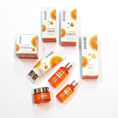 Dr Rashel Vitamin C Anti Ageing Kit Face Serum Eye Serum Facial Cleanser