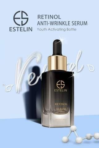 Estelin Retinol Serum 40ml Reduce Fine Lines Brighten Dr Rashel