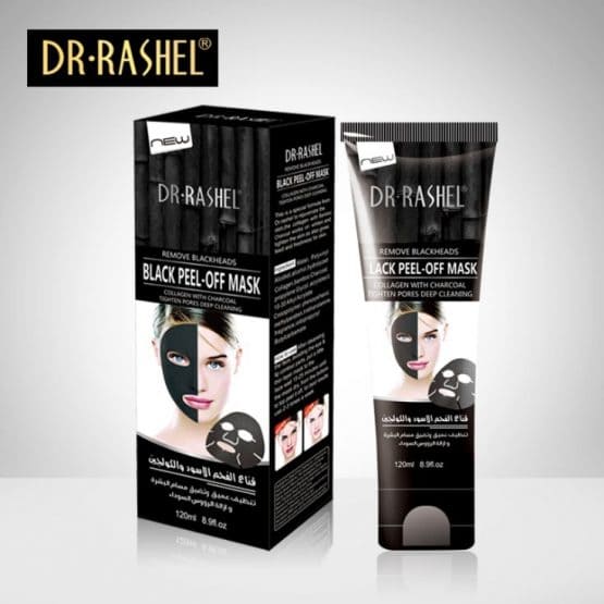 Peel Off Black Mask Remove Blackheads Bamboo Charcoal Dr Rashel 1