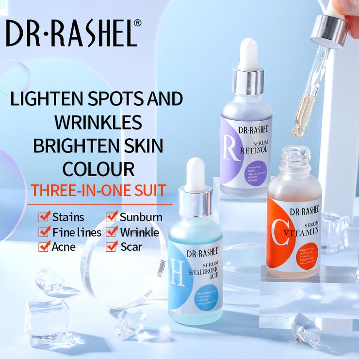 Vitamin C Facial Serum 3 Pack Anti Aging Moisturizing Dr Rashel