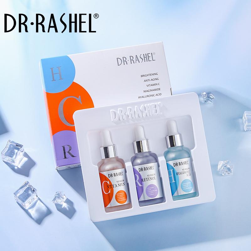 Vitamin C Facial Serum 3 Pack Anti Aging Moisturizing Dr Rashel 3