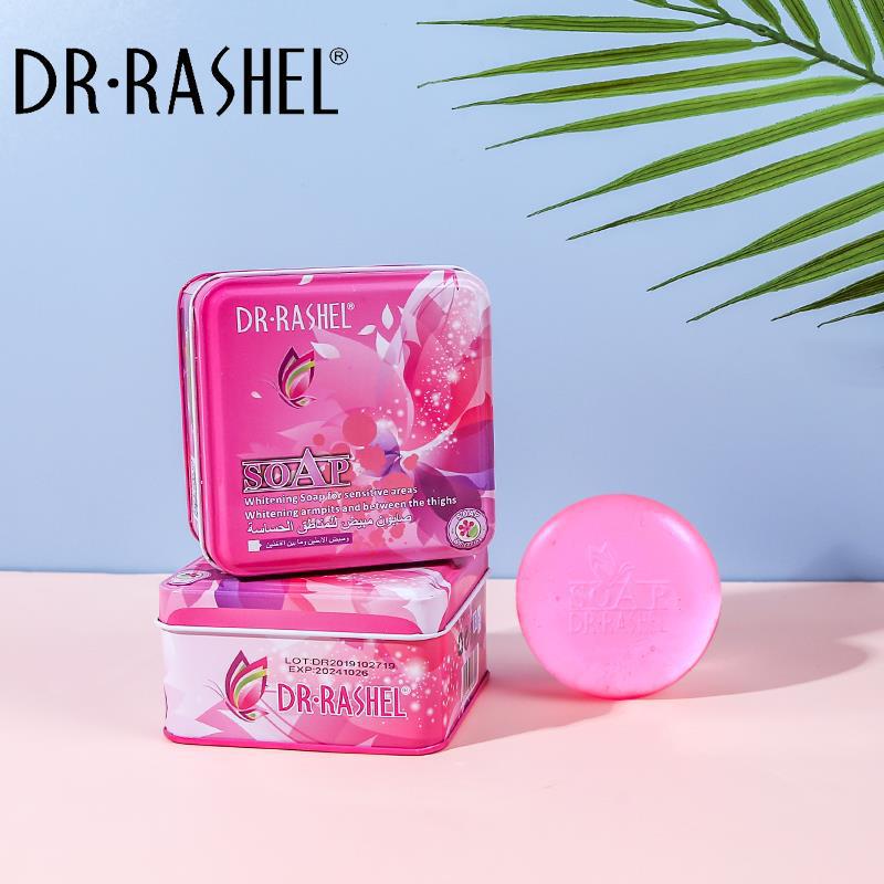 Whitening Pink Soap 100g Gentle Safe for Sensitive Areas Dr Rashel