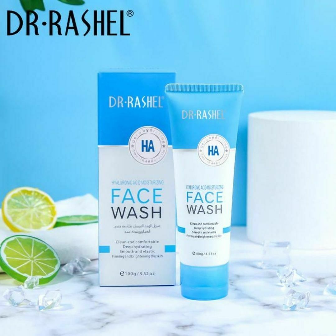 dr rashel hyaluronic acid moisturizing and smooth face wash 2