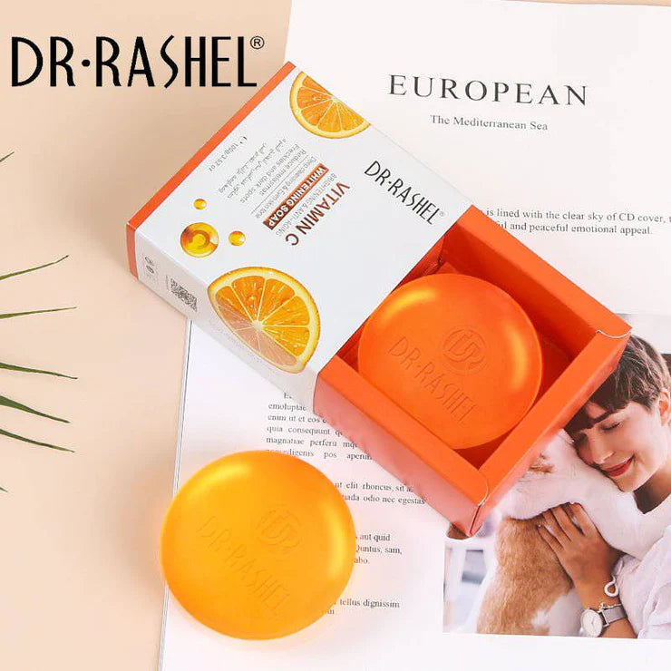 dr rashel vitamin c brightening anti aging whitening soap 100gms 1