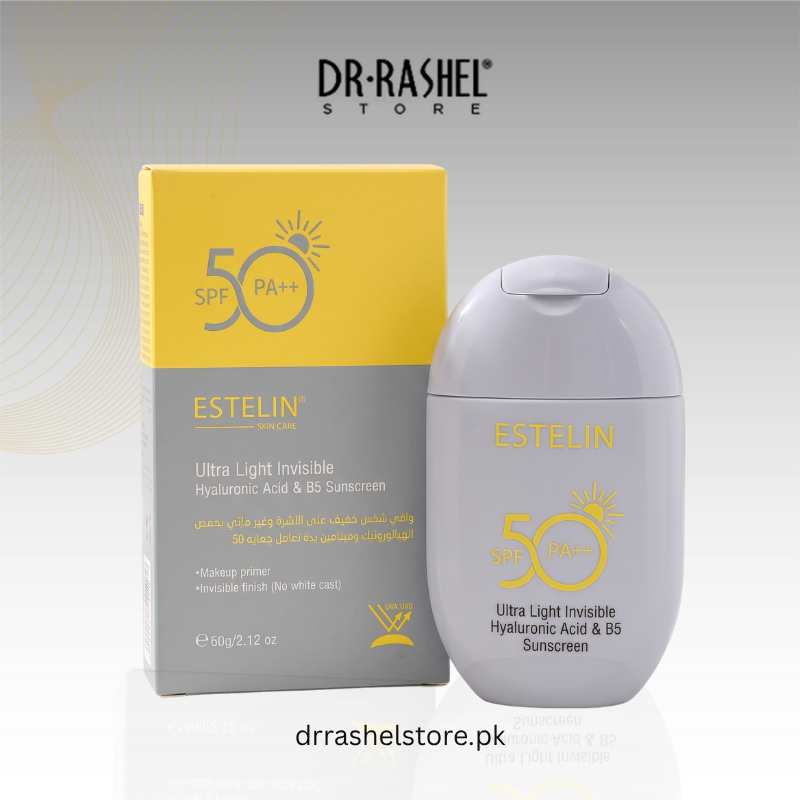 Estelin Ultra Light Invisible Hyaluronic Acid & b5 Sun Screen