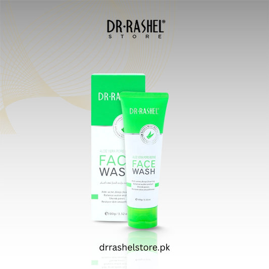 DR RASHEL Aloe Vera Pore Refine Face Wash, 100g