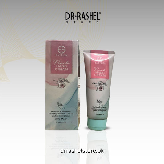 Estelin Peach Nourishes & Anti Wrinkle Hand Cream - 100g