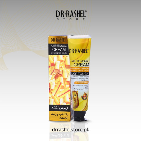 DR-RASHEL Hair Removal Cream-24K Gold, 110ml