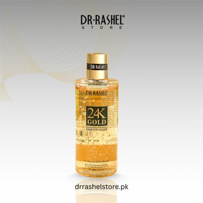 Dr Rashel 24K GOLD ANTI-WRINKLE BOTTLE ESSENCE TONER, 300ml