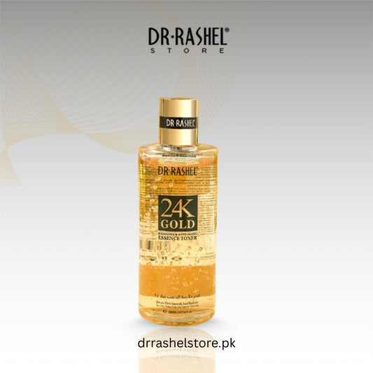 Dr Rashel 24K GOLD ANTI-WRINKLE BOTTLE ESSENCE TONER, 300ml