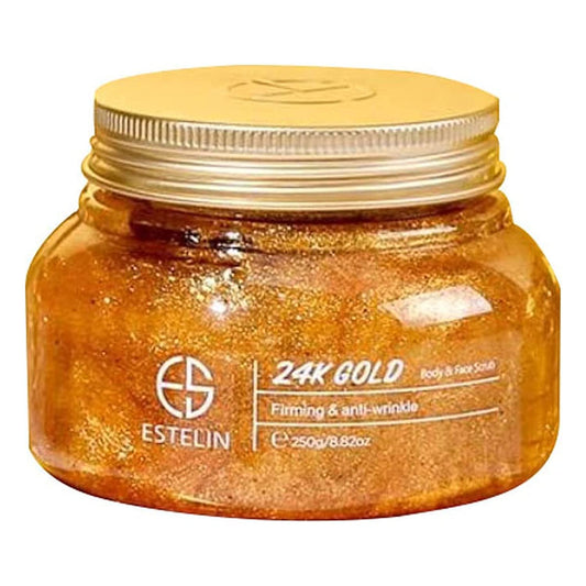 24K Gold Body Face Scrub for Glowing Skin 1