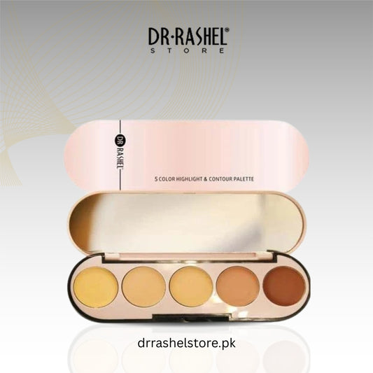 5 Color Highlight & Contour Palette