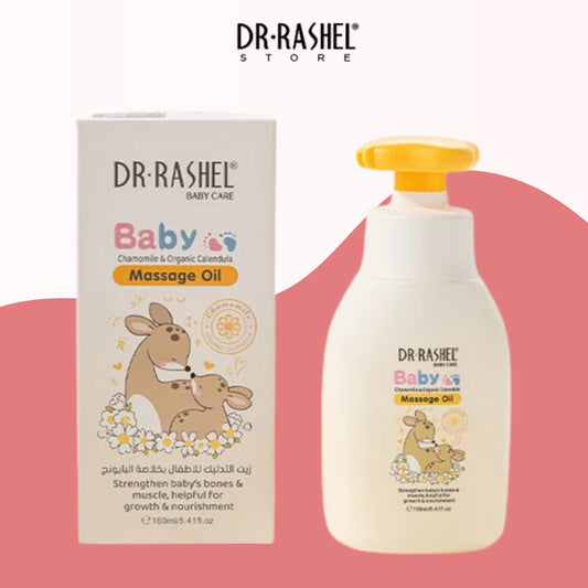 Dr. Rashel Baby Care Massage Oil bottle
