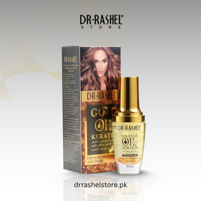 Dr Rashel GOLD HAIR OIL, 40ml