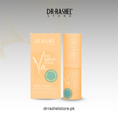 Dr. Rashel Eye Serum Stick packaging on a light gray background