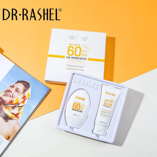 DR.RASHEL sun protection kit.