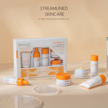 DR.RASHEL Vitamin C Brightening Skincare Travel Set (5-Piece Set)