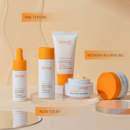 DR.RASHEL Vitamin C Brightening Skincare Travel Set (5-Piece Set)