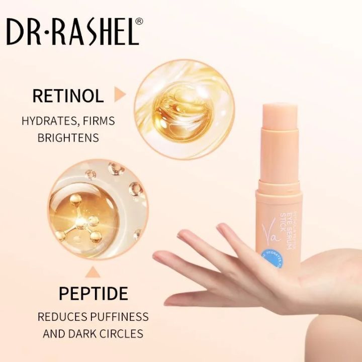 Dr. Rashel skincare product with retinol and peptide.