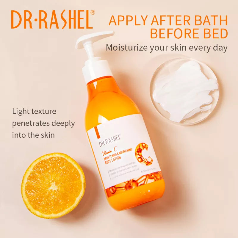Dr Rashel Vitamin C Brightening Nourishing Body Lotion