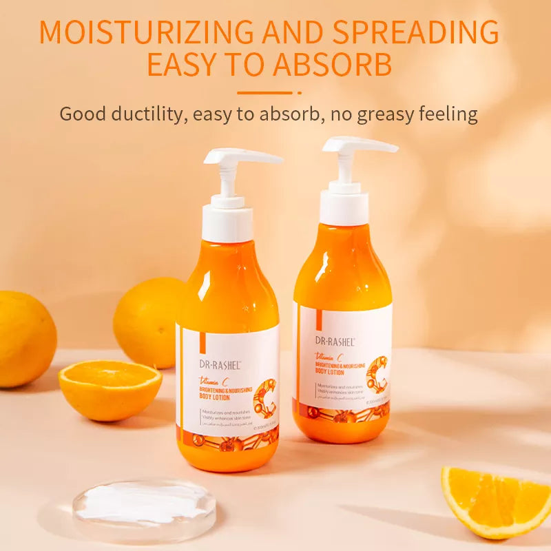 Dr Rashel Vitamin C Brightening Nourishing Body Lotion 1