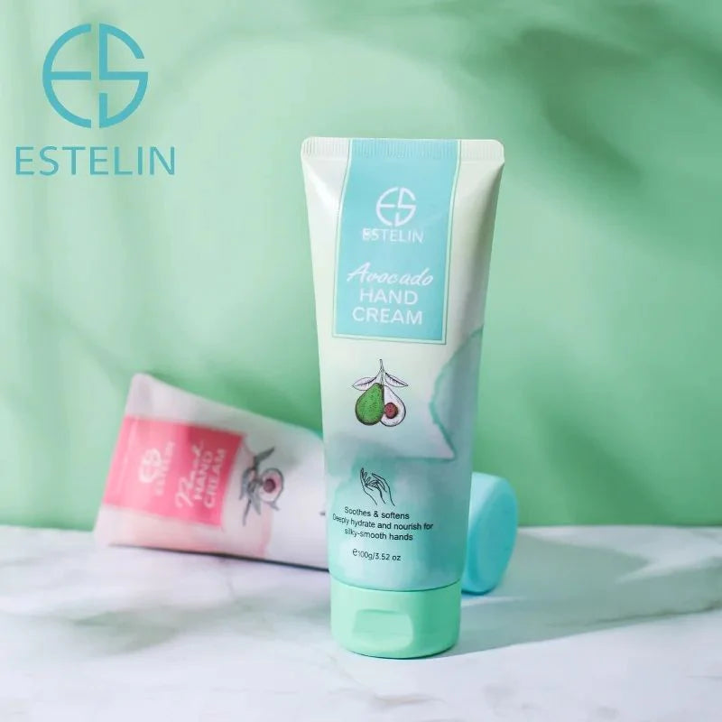 Estelin Avocado Soothes Softens Hand cream 3