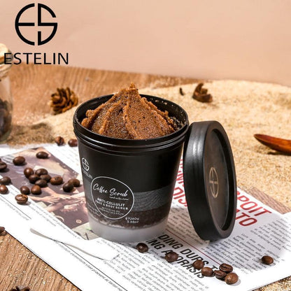 Estelin coffee Scrub Anti Cellulite Face Body Scrub 280g