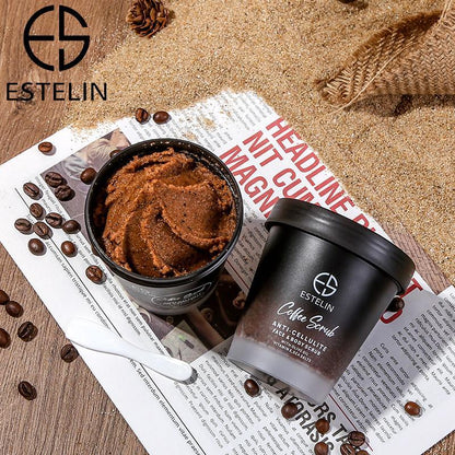 Estelin coffee Scrub Anti Cellulite Face Body Scrub 280g 2
