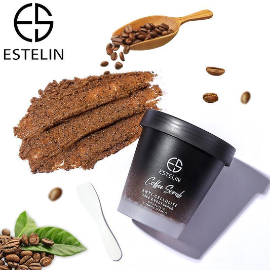 Estelin coffee Scrub Anti Cellulite Face Body Scrub 280g 3