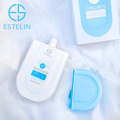 Estelin sunscreen bottle